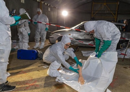 Securing evidence after a terrorist attack