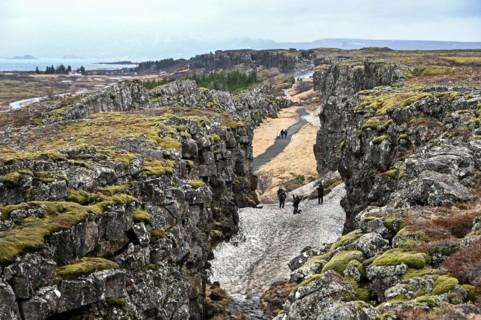 Thingvellir National Park in the south-east of Iceland