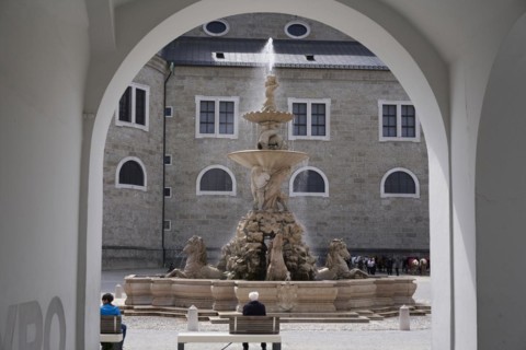 Residenzbrunnen on Residenzplatz