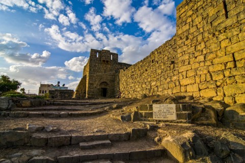 Imposing fortress in Qasr Al-Azraq