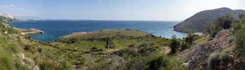 Rugged coastline