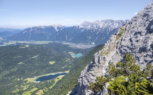 View of Ferchensee and Lautersee