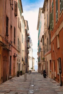 Narrow alleys in the citadel