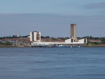 View of Birkenhead in Liverpool