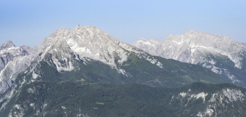 View of Watzmann and Hochkalter
