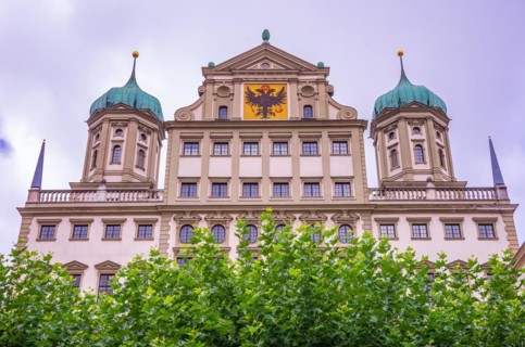 The historic town hall of Augsburg