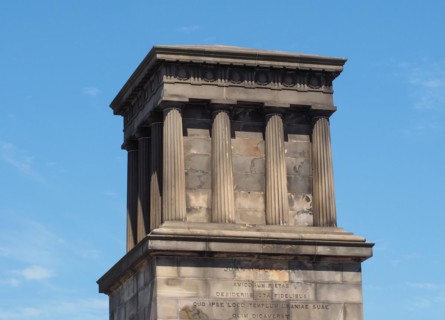 John Playfair monument on Calton Hill in Edinburgh