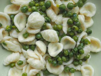 Orecchiette pasta with chickpeas