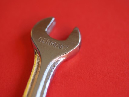 Wrench aka spanner tool made in Germany