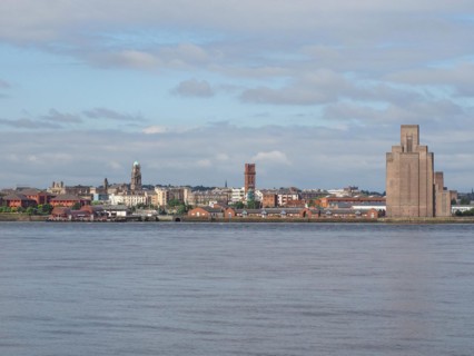 View of Birkenhead in Liverpool