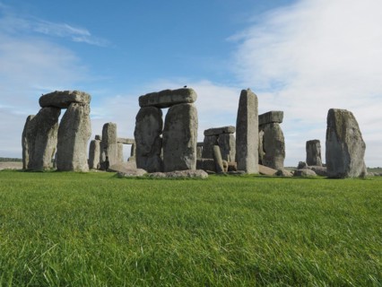 Stonehenge monument in Amesbury
