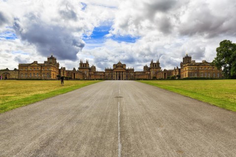 Parkland overlooking Blenheim Palace