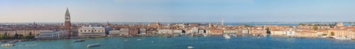 View of the city of Venice