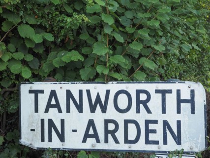 Tanworth in Arden sign