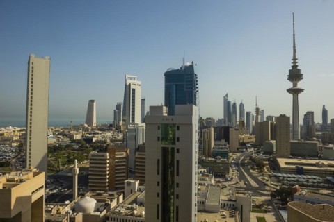 Overlook over Kuwait City