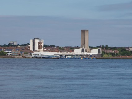 View of Birkenhead in Liverpool