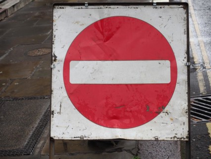 No entry sign