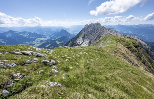 Mountain ridge on the Wiesberg