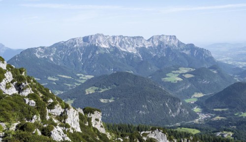 View of Lattengebirge