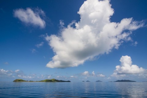 Very flat ocean