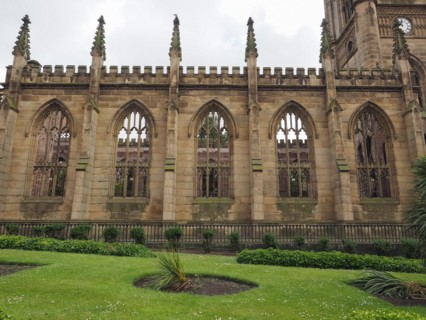 St Luke church in Liverpool