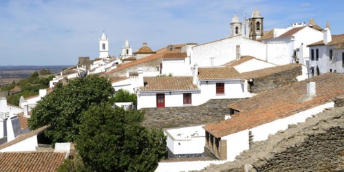 View over Monsaraz city and the surroundings