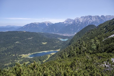 View of Ferchensee and Lautersee