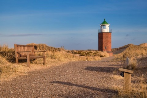Lighthouse cross light Rotes Kliff