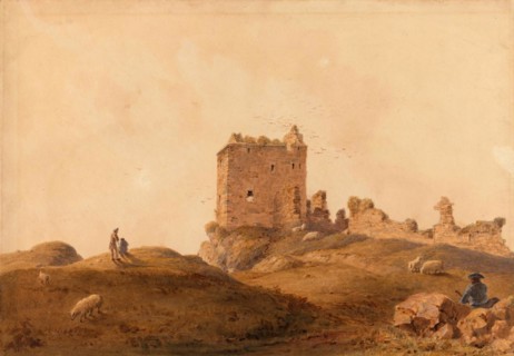 Tarbert Castle is the ruins of a hilltop castle on the south shore of East Loch Tarbert at the northern end of the Kintyre Peninsula in Scotland. In the Middle Ages Tarbert Castle was a strategic roya...