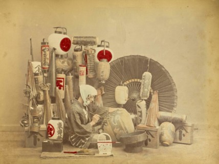 Manufacture of paper lanterns