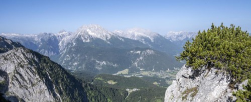 View of Watzmann and Hochkalter
