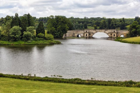Grand Bridge in parkland