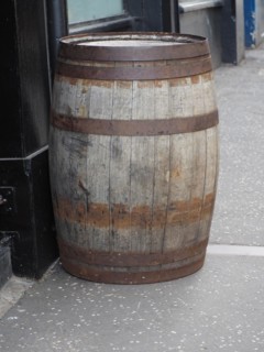 Wooden barrel cask