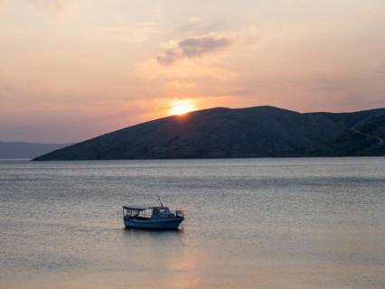 Boat in a bay