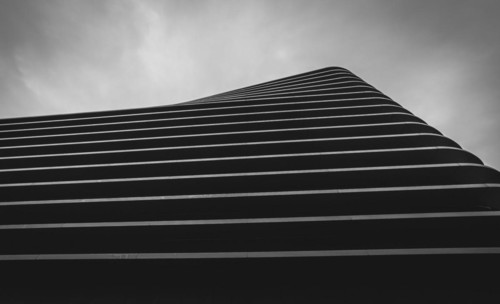 Part of the modern building