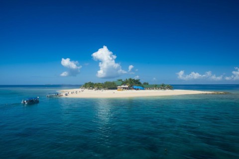 Beautiful South Sea island