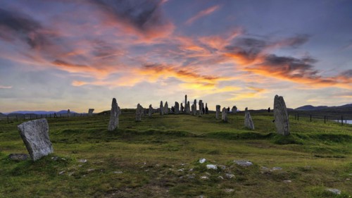 Callanish stones megalithic formation