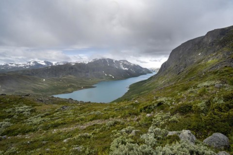 View of Lake Gjende