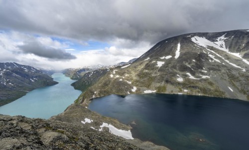 View of Lake Gjende