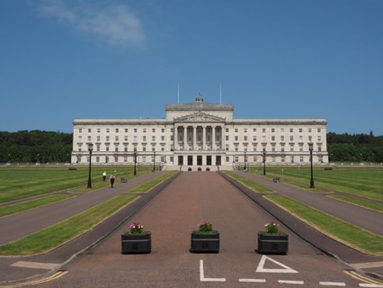 Stormont Parliament Buildings in Belfast