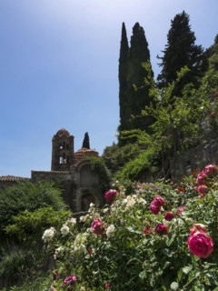 Beautiful view of Pantanassa monastery