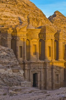 Ancient tomb Ed deir in the rock