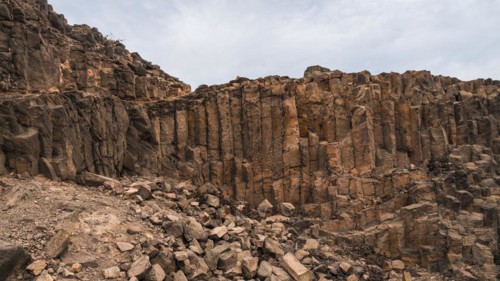 Basalt columns