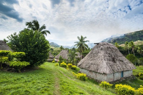 Navala village in the Highlands of Viti Levu
