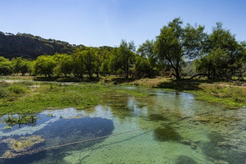 Turquoise river