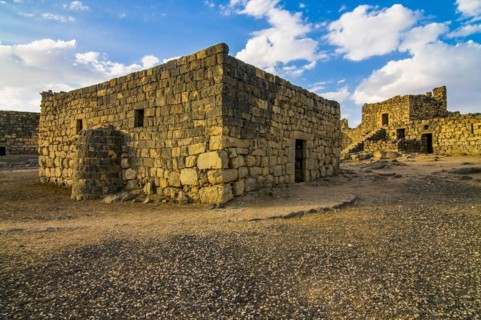 Imposing fortress in Qasr Al-Azraq