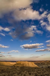 Sunset at Fortress of Shobak