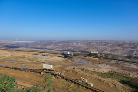 Garzweiler opencast lignite mine