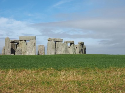 Stonehenge monument in Amesbury