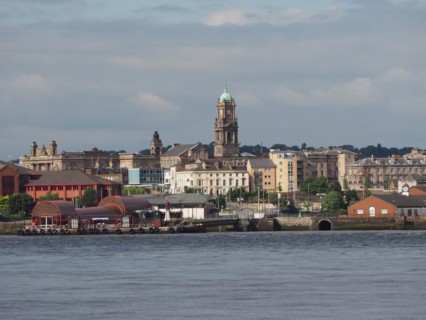 View of Birkenhead in Liverpool